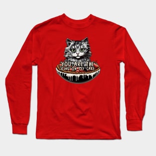 Cat You are the icing on my cake Long Sleeve T-Shirt